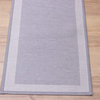 Passadeira Avulsa Ravena Antiderrapante 50 x 180cm - Prata