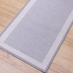 Passadeira Avulsa Ravena Antiderrapante 50 x 180cm - Prata