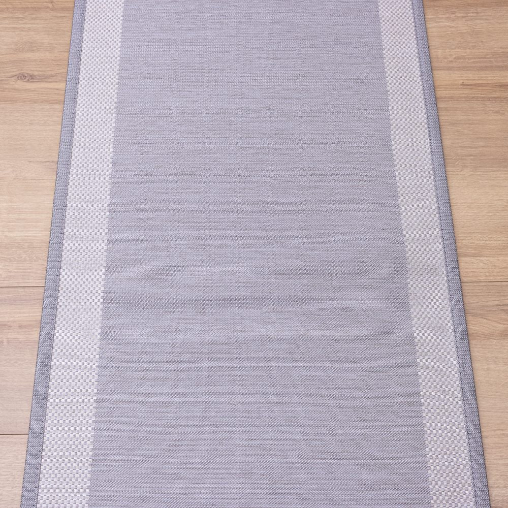 Passadeira Avulsa Ravena Antiderrapante 50 x 180cm - Prata