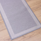 Passadeira Avulsa Ravena Antiderrapante 50 x 180cm - Prata