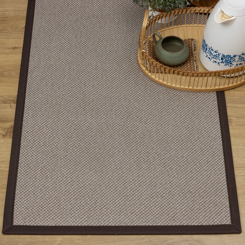 Passadeira Avulsa Siena Antiderrapante 50 x 140cm - Capuccino