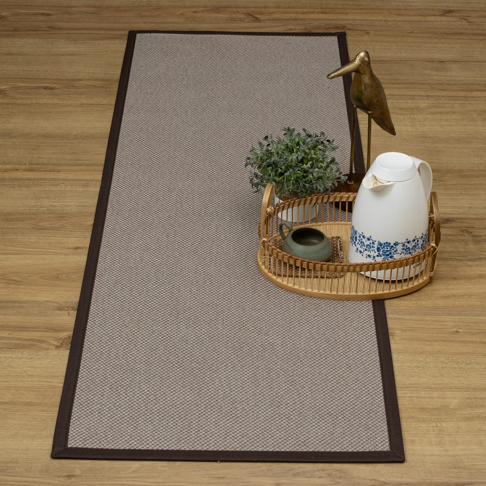 Passadeira Avulsa Siena Antiderrapante 50 x 140cm - Capuccino