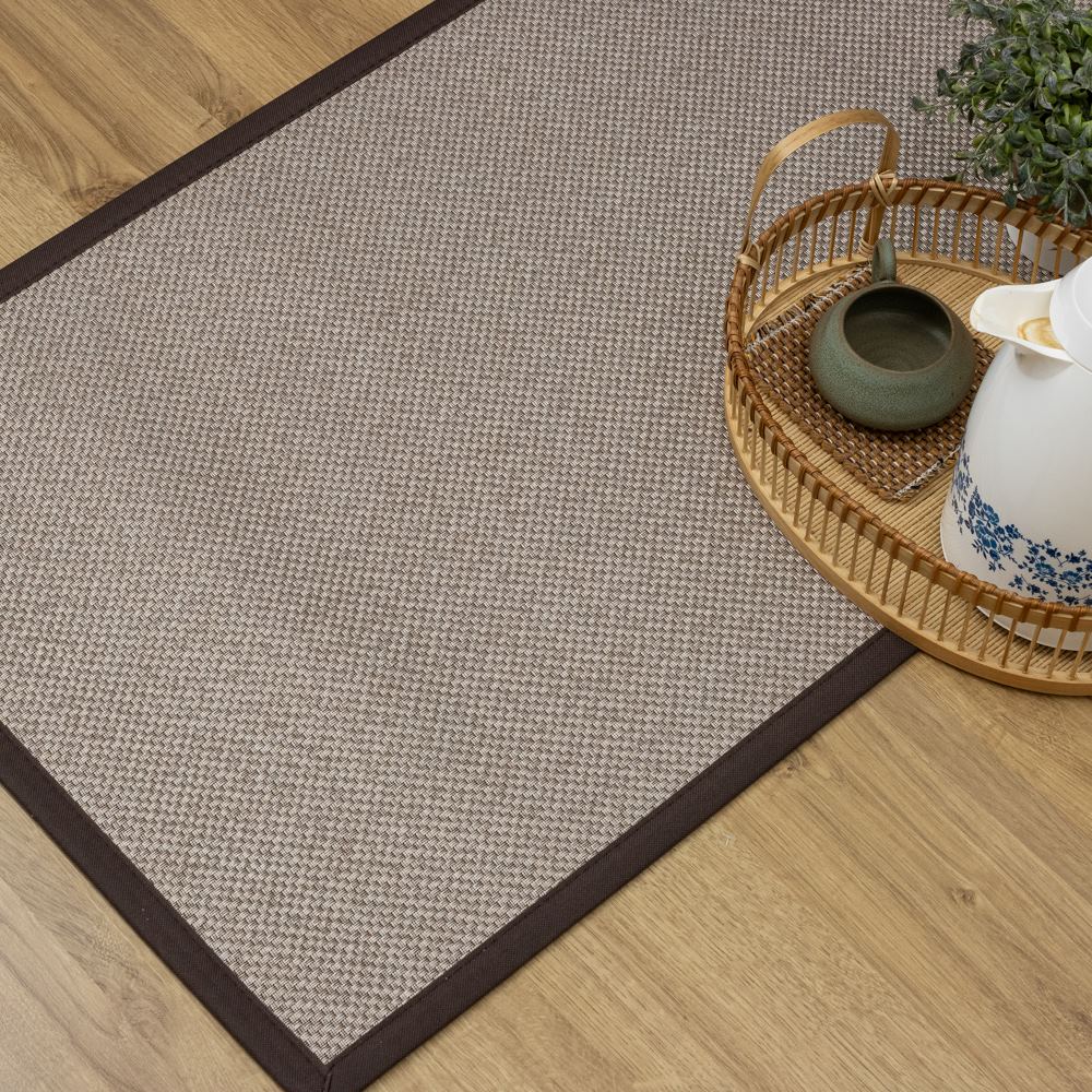 Passadeira Avulsa Siena Antiderrapante 50 x 140cm - Capuccino