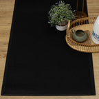 Passadeira Avulsa Siena Antiderrapante 50 x 140cm - Preto