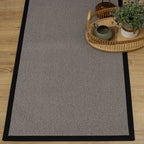 Passadeira Avulsa Siena Antiderrapante 60 x 180cm - Cinza