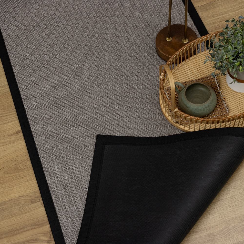 Passadeira Avulsa Siena Antiderrapante 60 x 180cm - Cinza