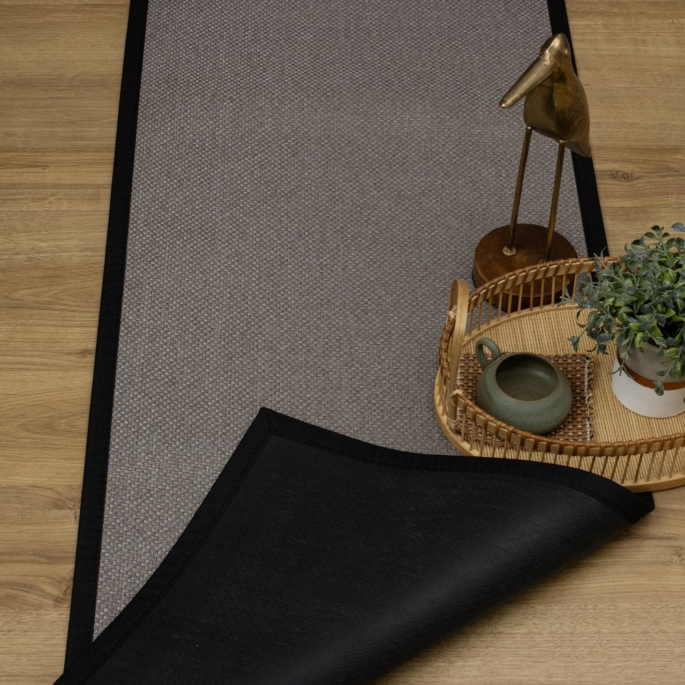 Passadeira Avulsa Siena Antiderrapante 60 x 180cm - Cinza