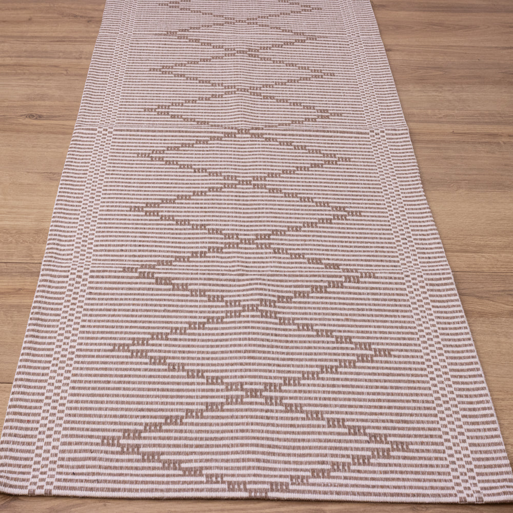 Passadeira Avulsa 1,20M Zurick Zig Zag - Nude