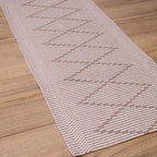 Passadeira Avulsa 1,20M Zurick Zig Zag - Nude