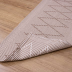 Passadeira Avulsa 1,20M Zurick Zig Zag - Nude