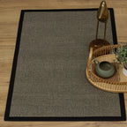 Tapete Avulso Siena Antiderrapante 50 x 70cm - Bege Acinzentado