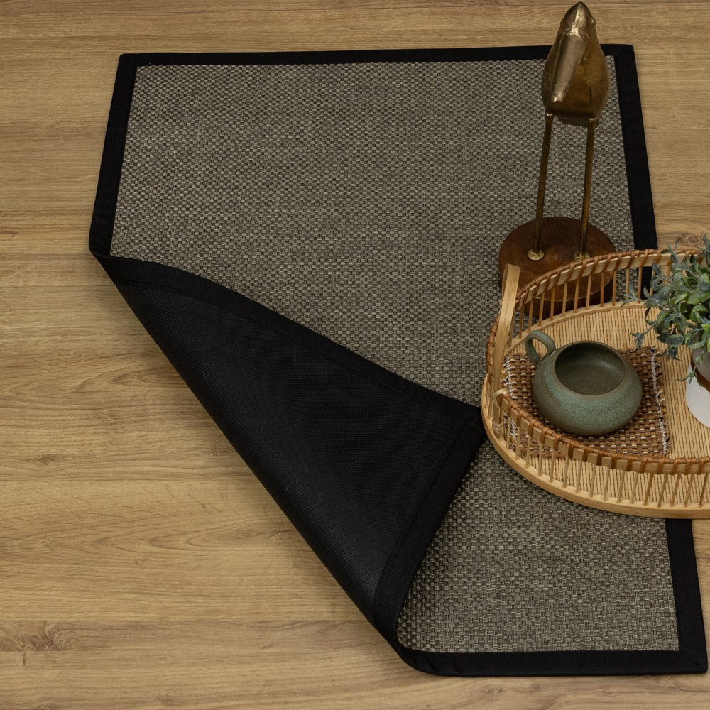 Tapete Avulso Siena Antiderrapante 50 x 70cm - Bege Acinzentado