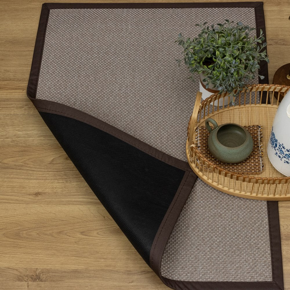 Tapete Avulso Siena Antiderrapante 50 x 70cm - Capuccino