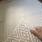 Tapete Beira Cama Cairo 75x140cm - Caramelo