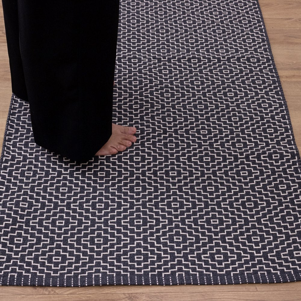 Tapete Beira Cama Cairo 75x140cm - Chumbo