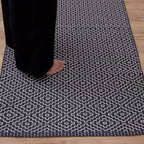 Tapete Beira Cama Cairo 75x140cm - Chumbo