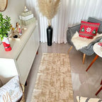 Tapete Beira Cama Carrara 70x140cm - Bege