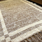 Tapete Beira Cama Dupla Face 80x150cm - Caramelo