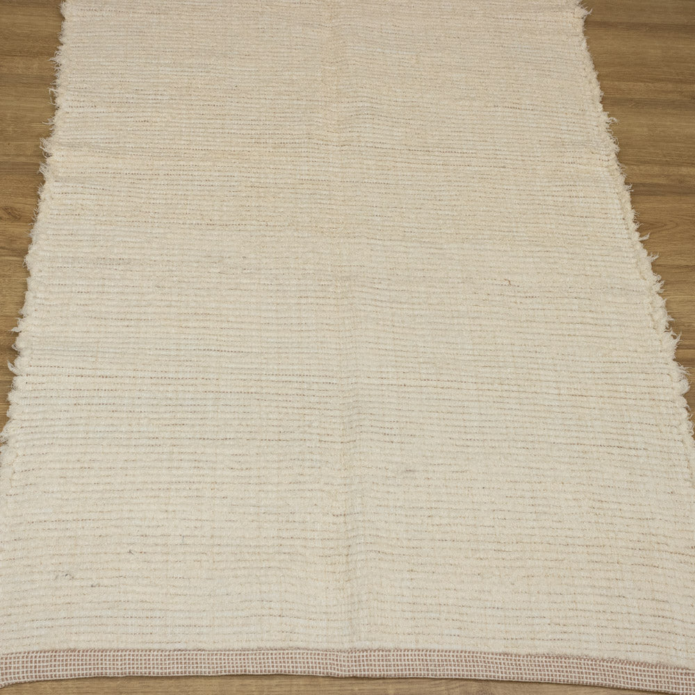 Tapete Beira Cama Dupla Face 80x150cm - Cru e Rosé