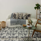 Tapete para Sala Carrara 150x200cm - Chumbo