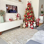 Tapete para Sala Carrara 200x200cm - Bege