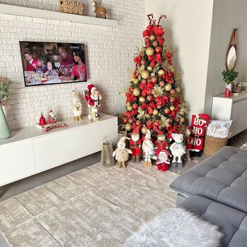 Tapete para Sala Carrara 200x200cm - Bege