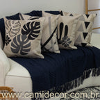 Tapete para Sala Carrara 200x250cm - Chumbo