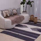 Tapete para Sala de Bico 150 x 200cm - Azul Marinho