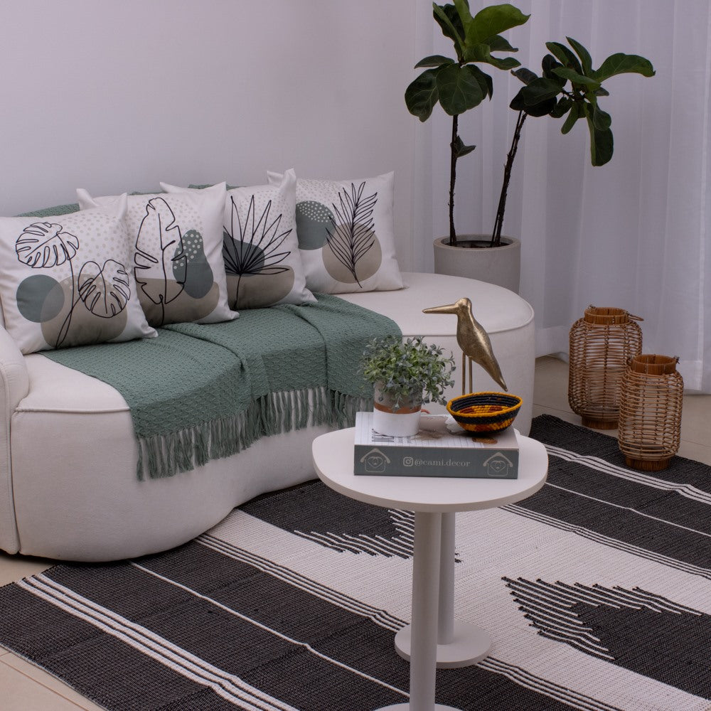 Tapete para Sala de Bico 150 x 200cm - Preto