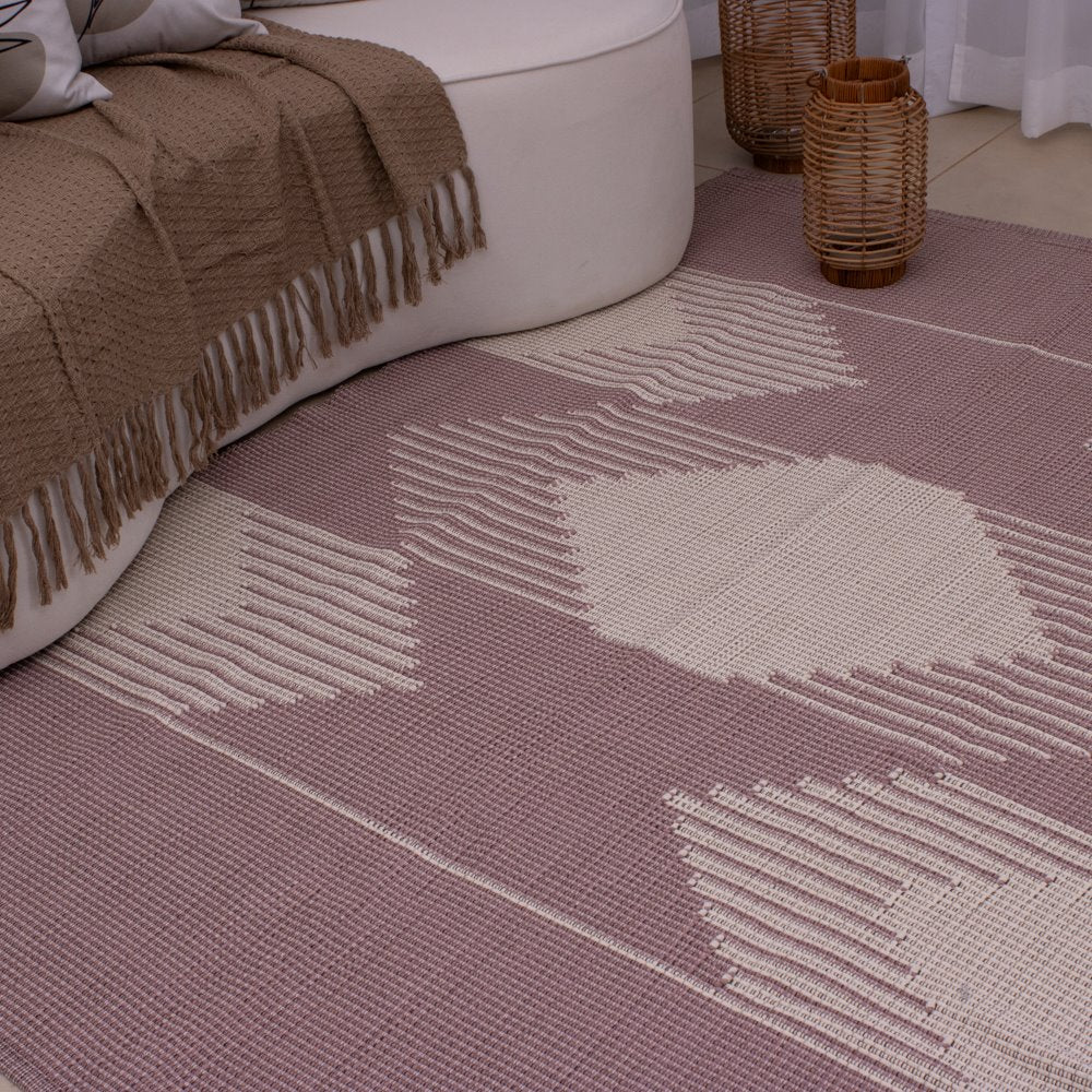 Tapete para Sala de Bico 150 x 200cm - Rosé