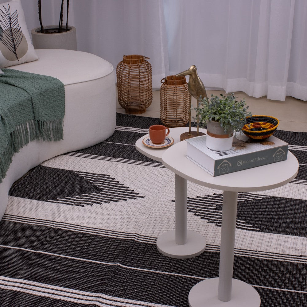 Tapete para Sala de Bico 200 x 250 cm - Preto