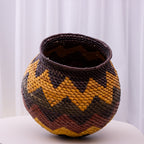 Vaso Artesanal em Palha de Tucumã